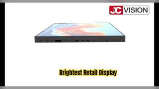 Yüksek Parlaklıkta Zemin Standı Işık Kutusu – 2000 cd/m², FHD, Perakende için Android Dijital Tabela