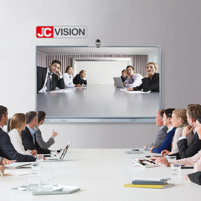 JCVISION 75 Inch JCHUB Interactive Flat Panel with Black/Silver Color IR 20 Point Touch for Education/Conference kullanımı