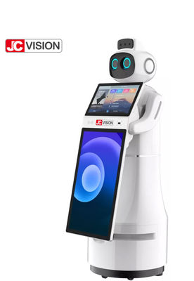JCVISION Termal Görüntüleme Alış Robotu Ziyaretçi Yönetimi İnsanüstü Hizmet