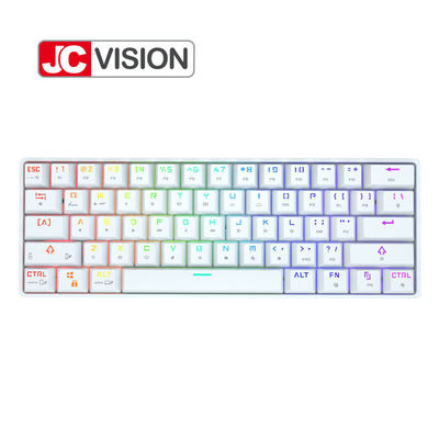 %60 Membran Mekanik Klavye 61 Tuş Mini ABS Kasa RGB Hot Swap