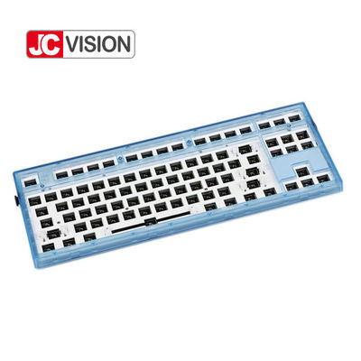 JCVISION Type C Mekanik FL Esports Klavye 87 tuş Özel RGB Switch LED'leri
