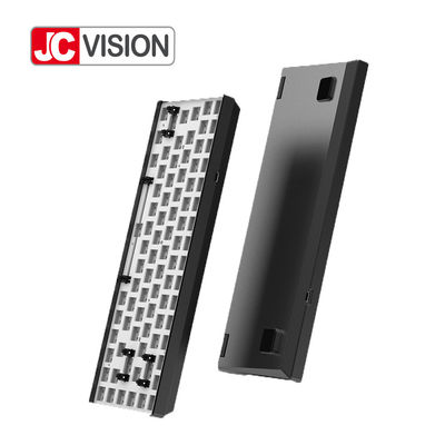 JCVISION 84 Tuşlu Mekanik Klavye Kitleri Anti-Ghosting CNC Metal Alüminyum Çerçeve