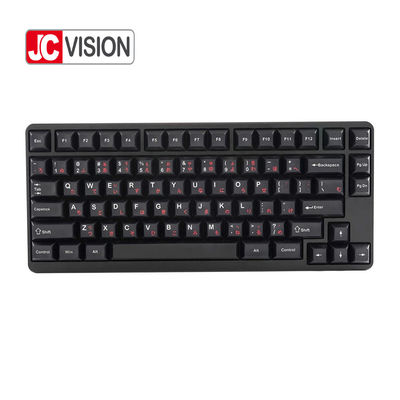 80 Tuş Mekanik Klavye Kits QMK Programı RGB Arkaplan Işık LED Hot Swap Mekanik Klavye