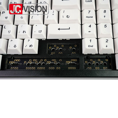 JCVISION 96 Tuşlu Kendin Yap Mekanik Klavye, Sökülemez, Programlanabilir PCB, ANSI'yi Destekler