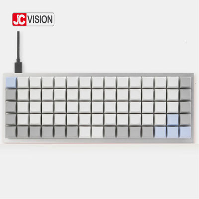 75 Tuş Mekanik Klavye Kits Anodizasyon Alüminyum Kutusu Sıcak Değiştirilebilir C Tipi Arayüzü