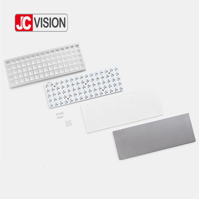 75 Tuş Mekanik Klavye Kits Anodizasyon Alüminyum Kutusu Sıcak Değiştirilebilir C Tipi Arayüzü