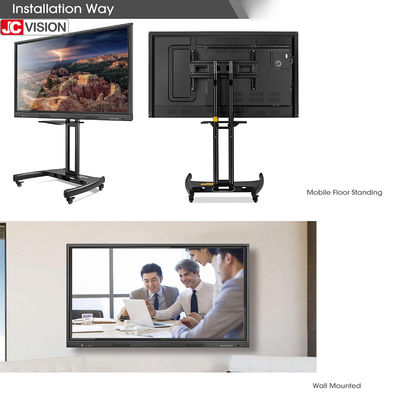 110" Jcvision 4k Dokunmatik Ekran Akıllı Tahta Sınıf Eğitimi