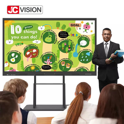JCVISION 55 - 110 İnç 4K Ultra Akıllı Eğitim Tahtası 4 + 64GB Android 11.0