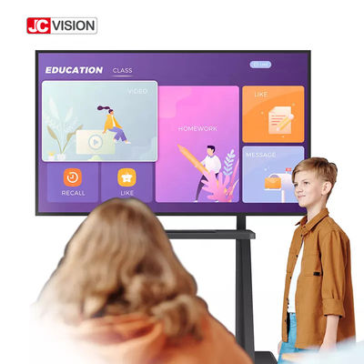 JCVISION Gümüş HUD Etkileşimli Akıllı Tahta Eğitim / Konferans Toplantısı İçin