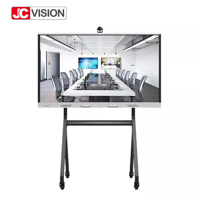 JCVISION Konferansı Etkileşimli Beyaz Tahta 3840 × 2160 UHD 75 Inch 4K 178 Görsel Açı