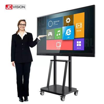 55 - 110 Inch LCD Ekran Dokunmatik Ekran OPS Slot Eğitim Akıllı Etkileşimli Tahta