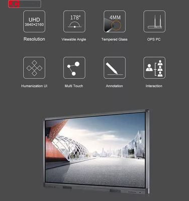 JCVISION LCD Ekran Dokunmatik Panel Eğitim Amaçlı Android 11.0 Akıllı Beyaz Tahta