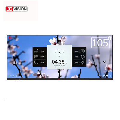 JCVISION 105 İnç İnteraktif Akıllı Tahta IR Dokunmatik Sınıf Öğretimi