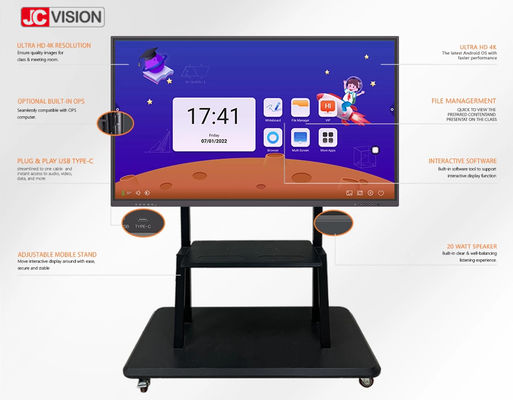 86 Inch Touch Screen Interactive Smart Board Display Ckd Sınıf Öğretimi