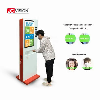 1000ml Damla Jel Sprey Dezenfektan İçin Otomatik Dispenser Self Servis Kiosk Makinesi