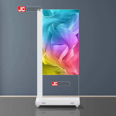 Jcvision 55 Inch Touch Digital Signage Şeffaf Oled Windows Android Sistemi