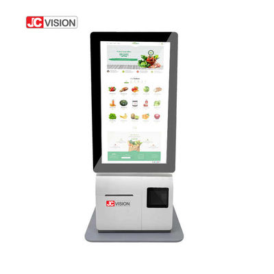 JCVISION 15,6 İnç Masaüstü POS Makinesi Terminali Self Servis Ödeme Kiosk