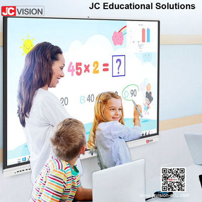 JCVISION Etkileşimli Akıllı Tahta Hepsi Birde Çözüm Sohbet Oda Öğretim IR Dokunma