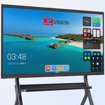 JCVISION 85 86 İnç Etkileşimli Akıllı Tahta Hepsi Bir Arada Çözüm IR Dokunmatik