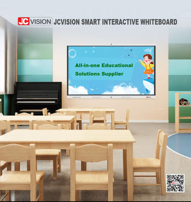JCVISION 85 86 İnç Etkileşimli Akıllı Tahta Hepsi Bir Arada Çözüm IR Dokunmatik