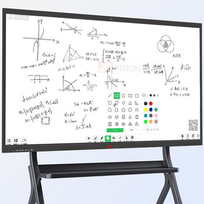 JCVISION 75 inç Android 13.0 Etkileşimli Düz Panel 15W*2 Stereo LED Arkaplan