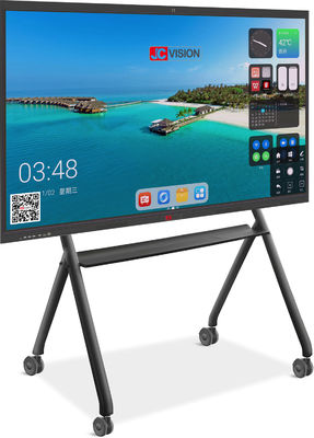 JCVISION 75 inç Android 13.0 Etkileşimli Düz Panel 15W*2 Stereo LED Arkaplan