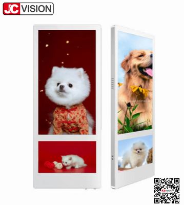 17 inç TFT LCD Ekran HD Dijital Tabela WiFi Ağ Multimedya Reklam Oynatıcı Yolcu Asansör Ekranı