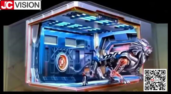 JCVISION 3D Efektli LED Ekran Enerji Tasarruflu LED Reklam Dijital Tabela