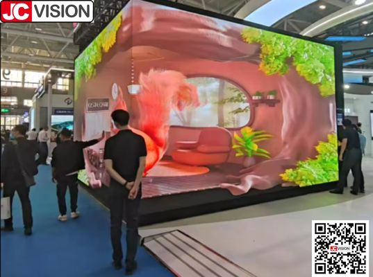 JCVISION 3D Efektli LED Ekran Enerji Tasarruflu LED Reklam Dijital Tabela