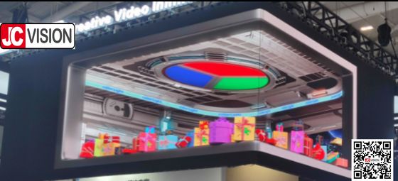 JCVISION 3D Efektli LED Ekran Enerji Tasarruflu LED Reklam Dijital Tabela