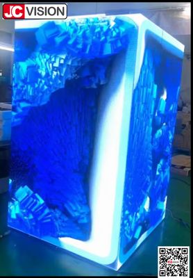 JCVISION 3D Efektli LED Ekran Enerji Tasarruflu LED Reklam Dijital Tabela