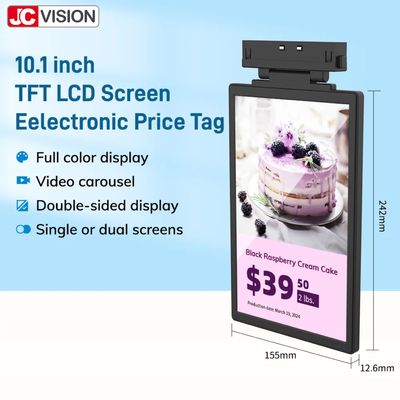 JCVISION Kolay Kurulum Dijital Tabela Ekranı Elektronik Raf Etiketi LCD Ekran TFT Teknolojisi