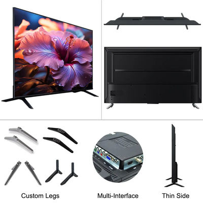Akıllı TV 43 Inç Televizyon 4k 32 40 43 50 65 Inç LED TV Android WiFi ile 45 Inç Google Akıllı Televizyonlar