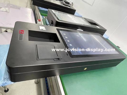JCVISION Kendine Hizmet Sipariş Kiosku Duvar Montajlı/Döşeme Kalkan Kurulum için 24 Inch