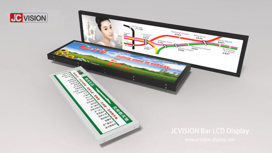 Raf Ekranı Süper Geniş Ekran 800nit Uzatılmış LCD Monitör 1 Yıl Garanti