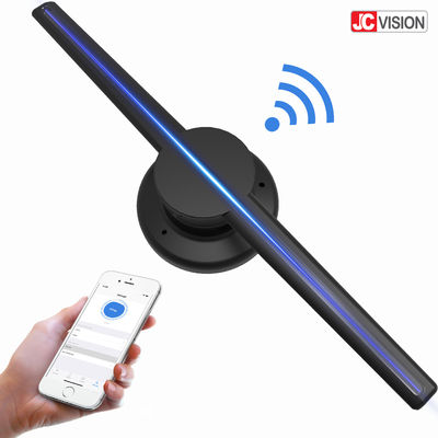 Android 3D Holografik Ekran Ventilatörü 3D Hologram Hava Projekörü 60CM