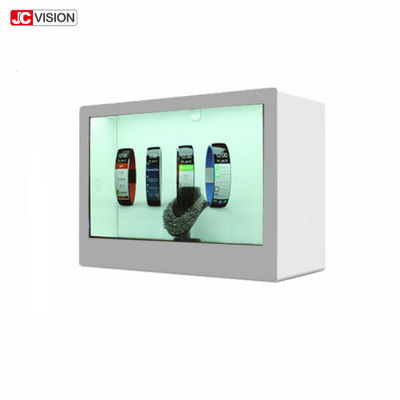 1920x1080 FHD Şeffaf LCD Ekranlı Kasa 5ms Şeffaf Dokunmatik Ekranlı Teşhir