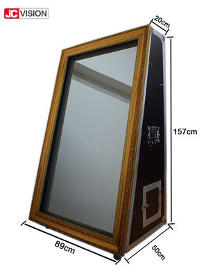 En yeni 55 inç 65 inç Magic Photo Booth Interactive Selfie Mirror
