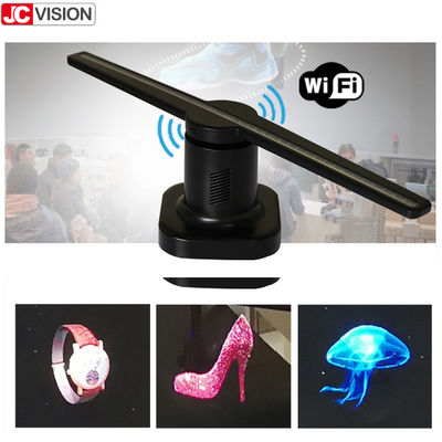 45cm LED 3D Holografik Projektör Reklam LED Hologram Fan Ekranı