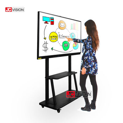 55 inç Akıllı Tahta Etkileşimli Düz Panel, Eğitim için 4K Etkileşimli Panel