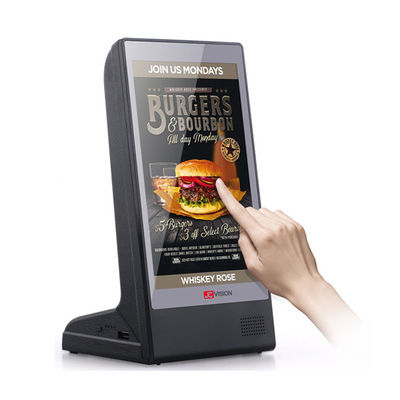 Restoran 1080P HD Masa Üstü Dijital Tabela WiFi Çift Güç Bankası Menüsü
