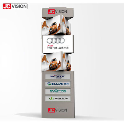 JCVISION Özel Dışarı Dijital İşaret Ekranı LED Döner Kule Ekranı