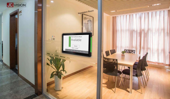 JCVISION Toplantı Odası Ekranları 10.1 İnç NFC Toplantı Odası Dijital Tabela