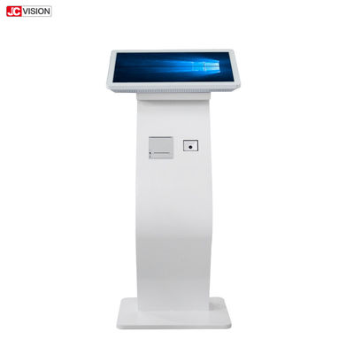 Windows Self Servis Kiosk Dokunmatik Ekran 21.5 İnç QR Kod Tarayıcı Kiosk