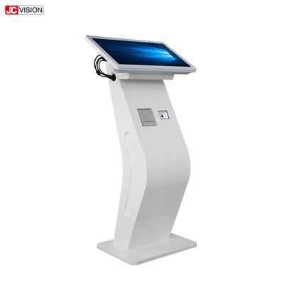 Windows Self Servis Kiosk Dokunmatik Ekran 21.5 İnç QR Kod Tarayıcı Kiosk