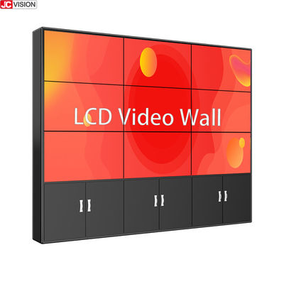 JCVISION 55 Inch Ticari Dikey Video Duvarı Dijital Reklam LCD Ekranları