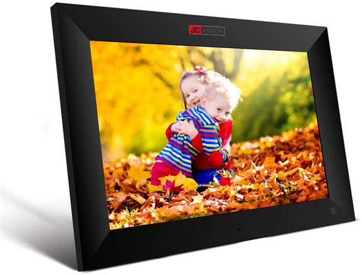 IPS Dokunmatik Ekran HD Dijital Resim Çerçevesi, 16GB LCD Fotoğraf Çerçevesi Destek APP 10.1 Inch