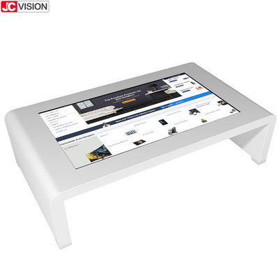 Akıllı Etkileşimli Dijital LCD Çok Dokunmatik Kahve Masası PC Dokunmatik Ekran