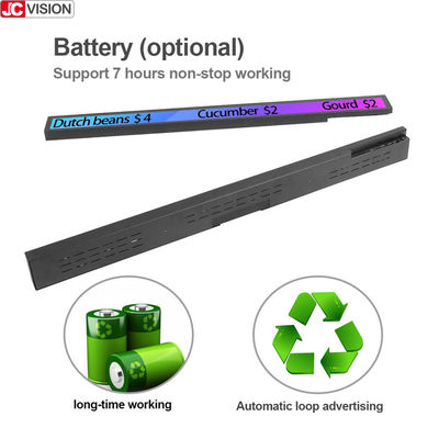 38.5 İnç Taksi Şeridi LCD Reklam Ekranı, Geniş Totem Uzatılmış Bar LCD Monitör