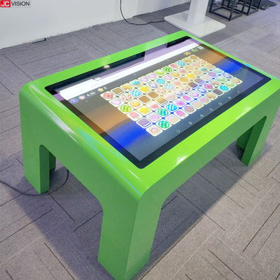 Çocuklar Interaktif Dokunma Masası Çoklu Dokunma Ekran Masası 43 Inch